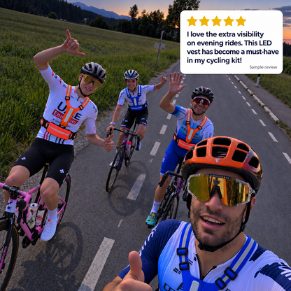 LED Cycling Vest